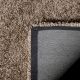 Modern Beige Shaggy Hall Rug
